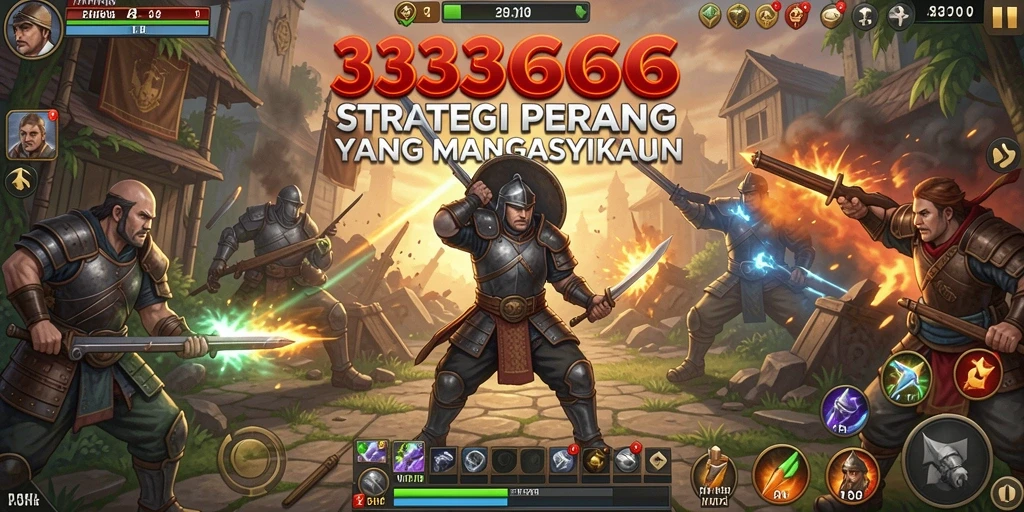 Tampilan gameplay <strong>333666</strong> yang intens dan mendebarkan.