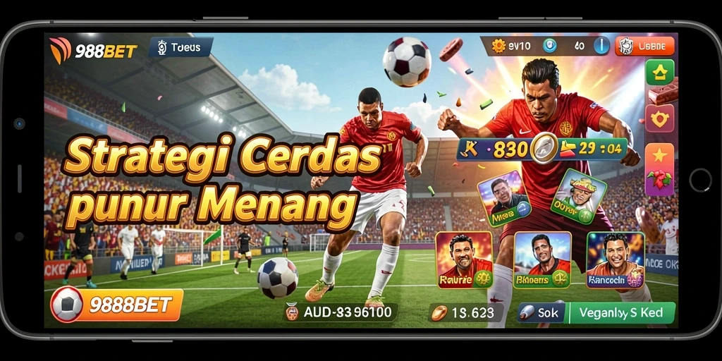 Tampilan gameplay 988BET yang menegangkan dan strategis.