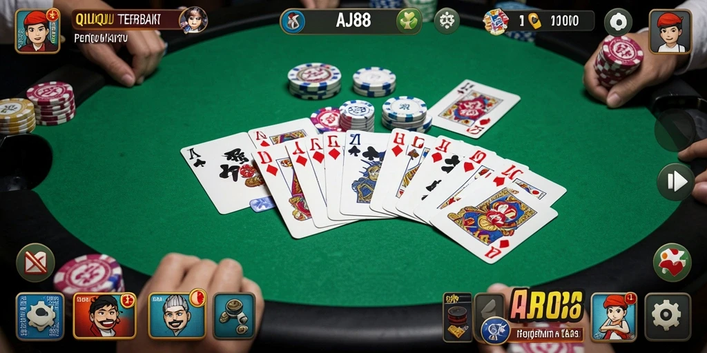 Tampilan gameplay AJR88 yang seru dan menarik.