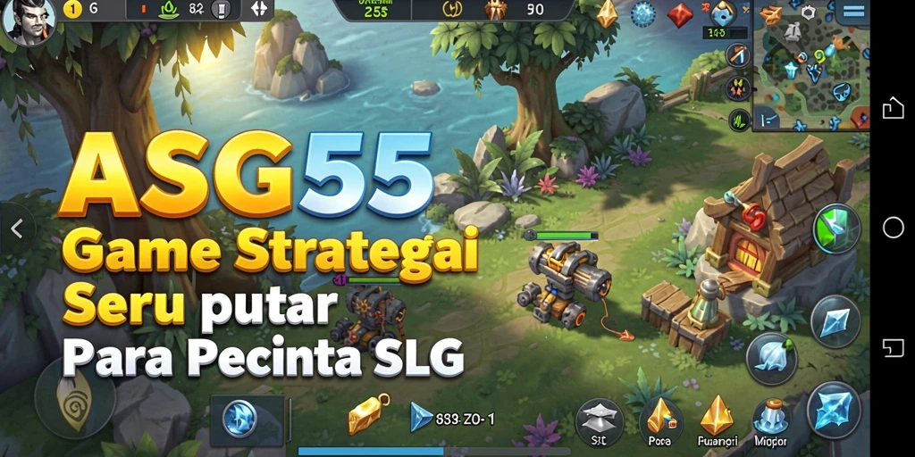 Tampilan gameplay ASG55 yang menarik dengan pertempuran strategis.
