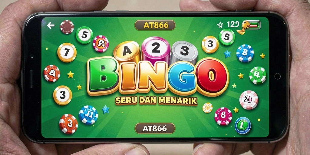 Tampilan gameplay seru dalam aplikasi Bingo AT866 dengan suasana kompetitif.