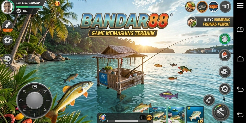 Tampilan menarik saat menangkap ikan di <strong>BANDAR88</strong>.