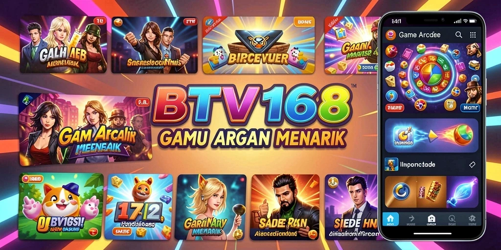 Tampilan gameplay menarik dan penuh warna dari BTV168.