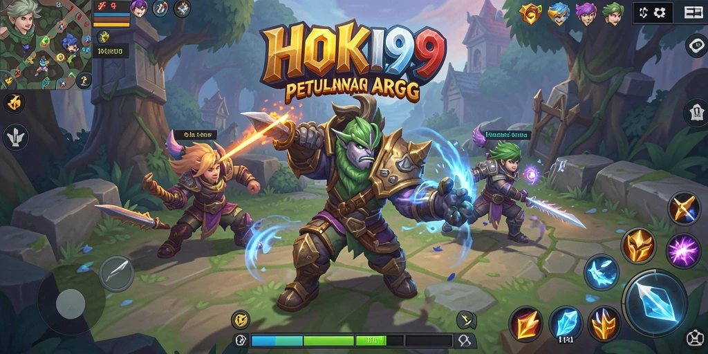 Screenshot HOKI99 menampilkan aksi pertempuran seru dalam permainan ARPG.