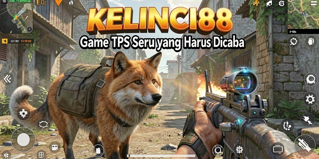 Screenshot KELINCI88 menunjukkan aksi seru dalam permainan TPS.