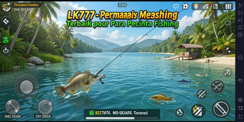 Gameplay fishing yang menakjubkan di LK777 dengan berbagai jenis ikan.