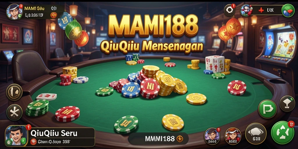 Tampilan gameplay QiuQiu yang menegangkan di MAMI188.
