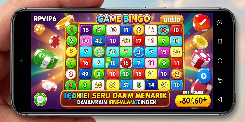 Tampilan gameplay seru RPVIP6 dalam permainan Bingo.