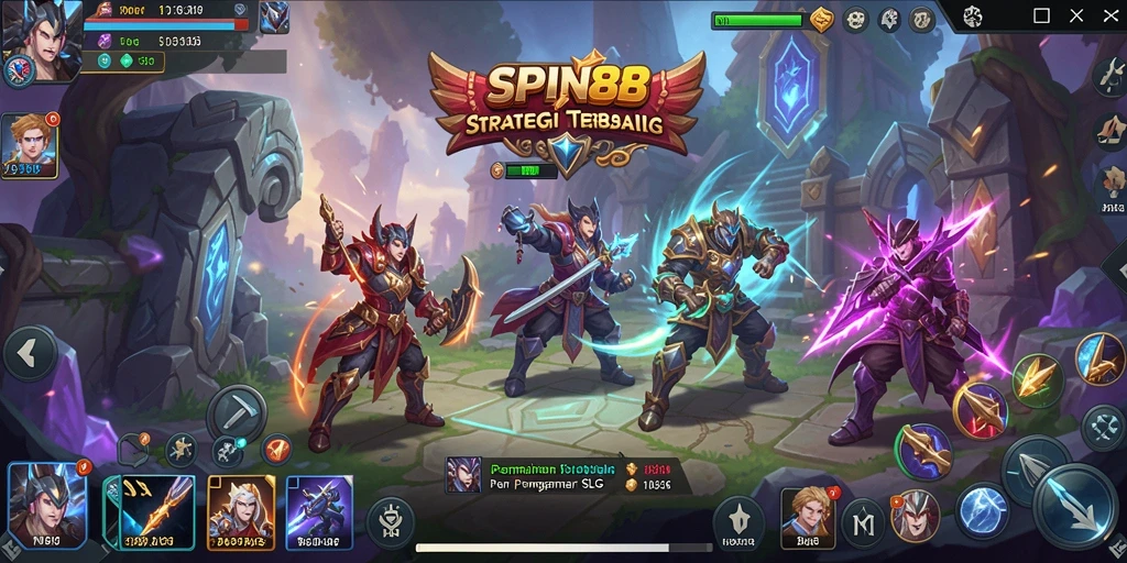Tampilan gameplay SPIN88 yang menegangkan dan menarik.