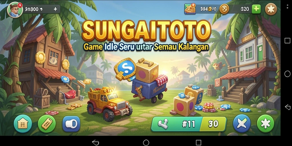 Tampilan gameplay SUNGAITOTO yang menakjubkan dan menarik.