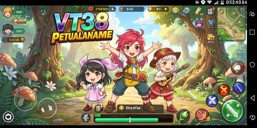 Tampilan menarik dari gameplay VT38 yang penuh aksi.